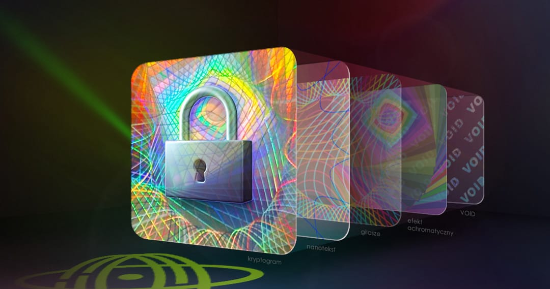 Czym różni się hologram od zwykłej naklejki z połyskiem?