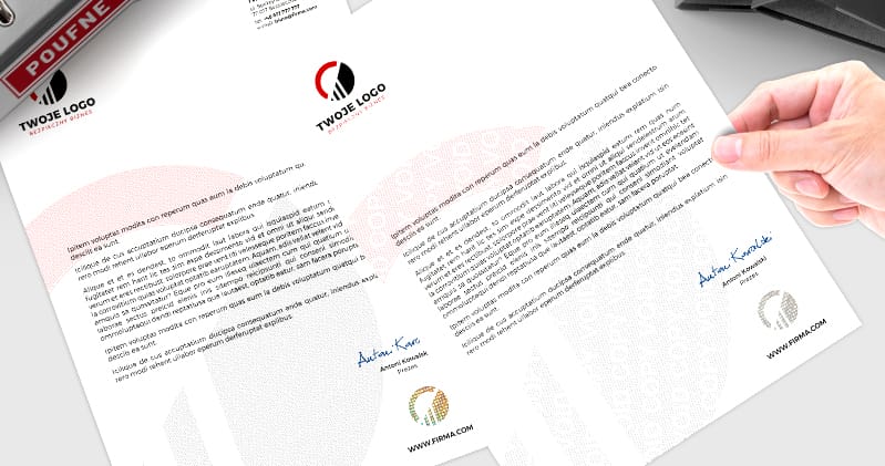 Papier firmowy – nieoceniona inwestycja w bezpieczeństwo i wizerunek Twojej firmy